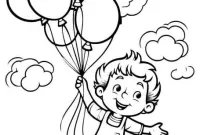 Lembar Mewarnai Anak Laki-laki Buku Lembar Mewarnai Anak Laki-laki